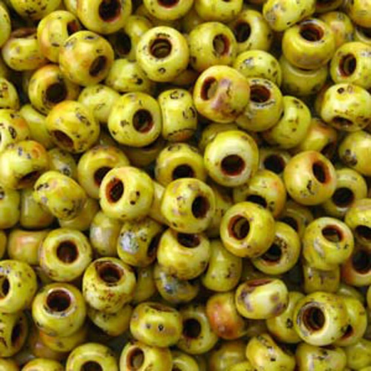 Picasso Canary Yellow Matte 22 Grams Miyuki 8/0 Seed Bead 22 Gram